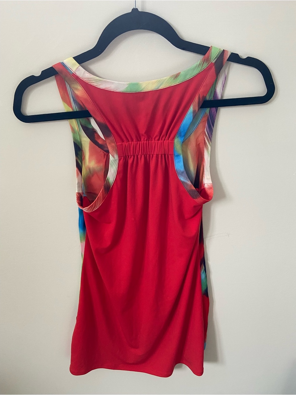 Ted Baker Silk Multicolor Abstract Print Scoop Neck Tank Top - Picture 5 of 12